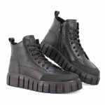 Основное фото м 4-2057 Чёр 33-1,34-1,35-1,36-1,37-2 Лель Ботинки